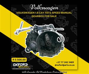 Volkswagen 1.6 TDI CAY 5-Speed Manual Gearbox Used for Sale