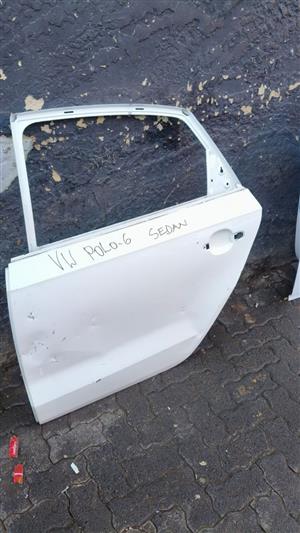 Vw Polo 6 Sedan Rear Left Door 