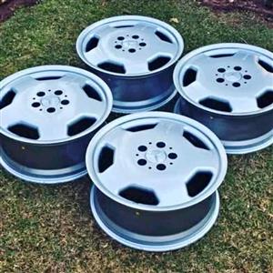 17" ORIGINAL MONOBLOCK AMG RIMS