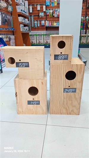 Bird breeding boxes
