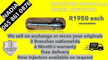 MAHINDRA MHAWK DIESEL INJECTORS FOR SALE BY NKD DIESEL INJECTORS 