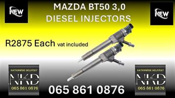 NEW DIESEL INJECTORS FOR SALE FOR MAZDA BT50 3.0