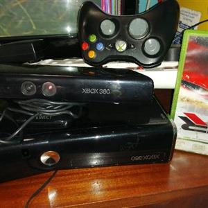 Xbox 360 and 2 games