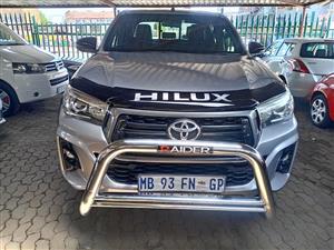 Toyota Hilux 2.8 Gd6 double cab 4x2 Dakar Automatic Diesel  2018 Silver  Leather interior
