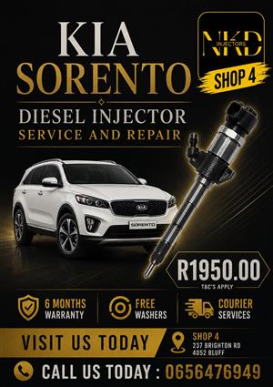 Injector_Repair_For_KIA_Sorento_Diesel_Injectors