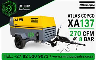 Atlas Copco 270CFM @ 8 Bar Compressor