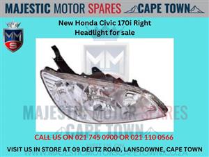 Honda Civic 170i Right Headlight