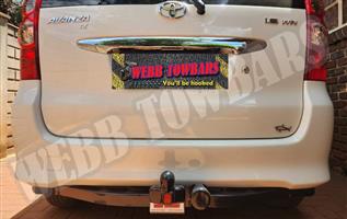 Toyota Avanza Standard/Detachable Towbars