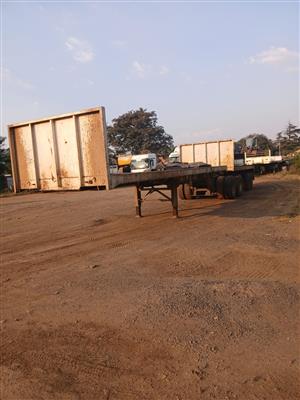 1993 Hendred Interlink trailer 9x9