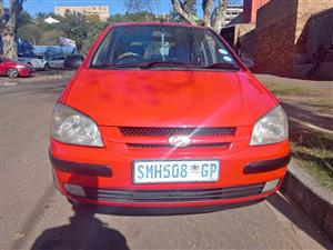 2005 Hyundai Getz 1.4 Petrol, Manual, Red, 95000kms