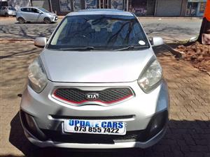 2014 KIA PICANTO 1.2 MANUAL PETROL SUNROOF 82,000KM  SILVER COLOUR SPARE KEY 