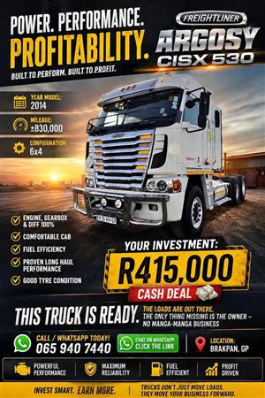 Freightliner Argosy Cisx530  2014 Mode