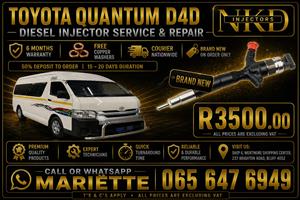 Quantum Injectors Brand New on order Only 