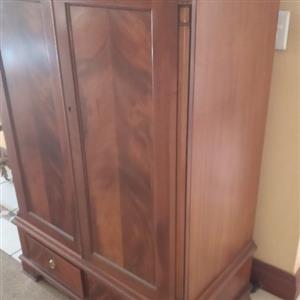 Solid Mahogany Linen or Drinks Cabinet