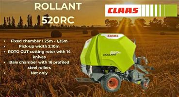 New CLAAS Rollant 520RC round balers for sale