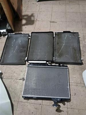 Toyota startlet radiator condenser