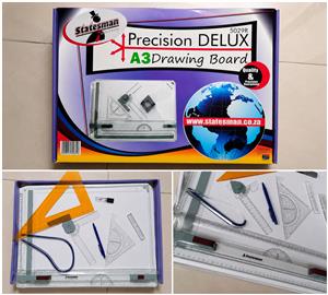 Statesman Precision DELUX A3 Drawing with accessories Good Condition 