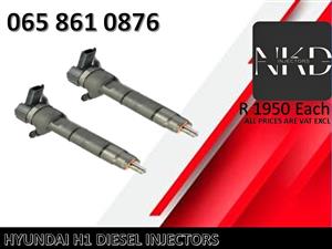 HYUNDAI H1 DIESEL INJECTORS FOR SALE OR RECON WITH WARRANTY