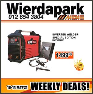 Inverter Welder Special Edition at Wierdapark Midas!