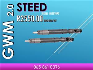 GWM 2.0 STEED DIESEL INJECTORS FOR SALE OR EXCHANGE