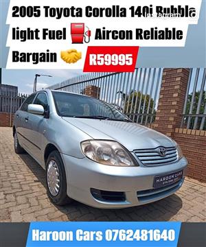 2005 Toyota Corolla 140i bubble light