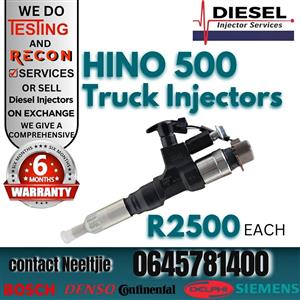 Hino 500 Truck diesel injectors for sale