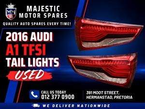  2016 Audi A1 TFSI Tail Lights for Sale – Used 