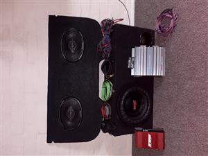 Complete Car Sound System – Excellent Condition 