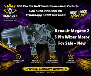 Renault Megane 2 5 Pin Wiper Motor For Sale – New OEM Wiper Motor