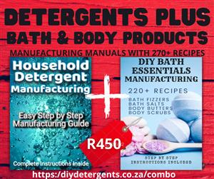 Start Producing Household Detergents, Bath & Body Products - Home Based Business