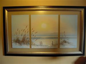 Original Thompson 3 window painting