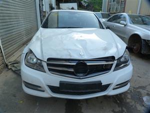 Mercedes C200 CDI W204 AT White - 2014 STRIPPING FOR SPARES