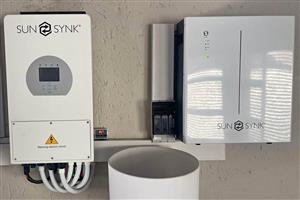Used 5Kw Hybrid Sunsynk Inverter