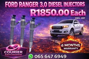 FORD RANGER 3L DIESEL INJECTORS