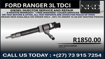 Ford Ranger 3.0L Diesel Injectors 
