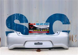 Toyota Etios Sprint rear/back bumper (sedan)