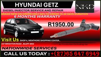 HYUNDAI GETZ DIESEL INJECTORS