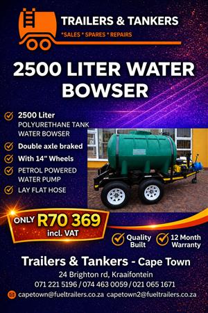 WATER BOWSER (POLYURATHANE)