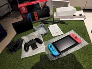 Nintendo switch neon and red v2