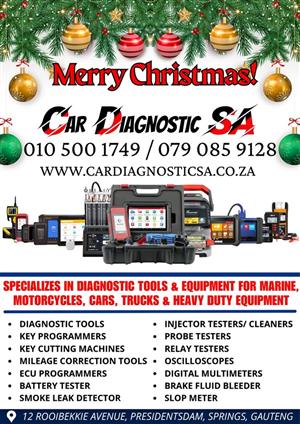 DIAGNOSTIC TOOLS & EQUIPMENT CHRISTMAS SPECIALS!