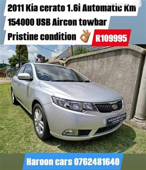 2011 Kia cerato 1.6 Automatic pristine condition