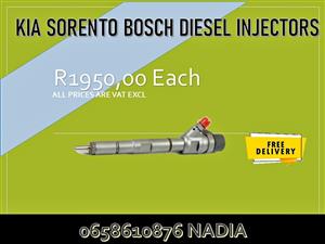 KIA SORENTO DIESEL INJECTORS/FOR SALE OR RECON SERVICE