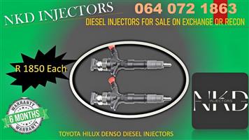 TOYOTA HILUX DENSO INJECTORS FOR SALE