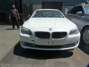 BMW 520i F10 2.0 Petrol AT N20 White - 2012 SPARESBOYZ STRIPPING FOR SPARES