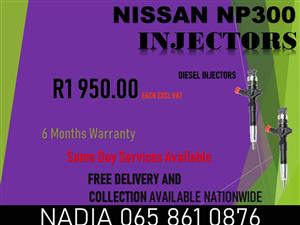 NISSAN NP300 DIESEL INJECTORS READY TO USE
