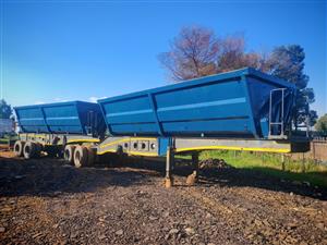 USED 2010 AFRIT 45M3 SIDE TIPPER LINK FOR SALE
