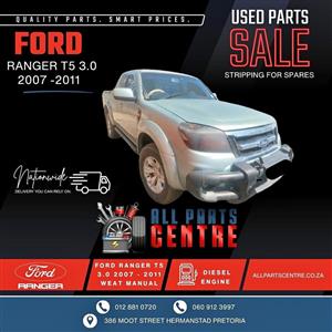 Ford Ranger T5 3.0 2007 WEAT diesel manual Stripping for Spares