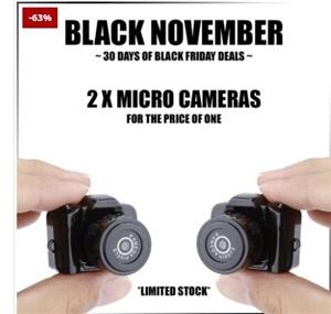 Micro Mini Spy Cameras Black Friday Deal 3
