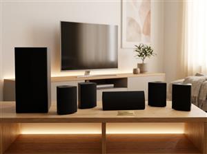 Original LG 5.1 Surround Sound Speaker Set 
