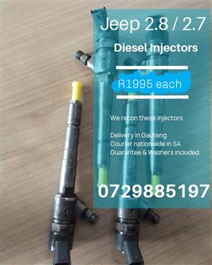 Jeep 2.7/2.8 Diesel Injectors for sale